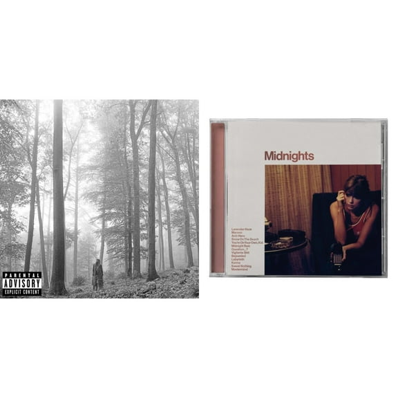 Folklore (X) & Midnights (X) (Blood Moon CD)