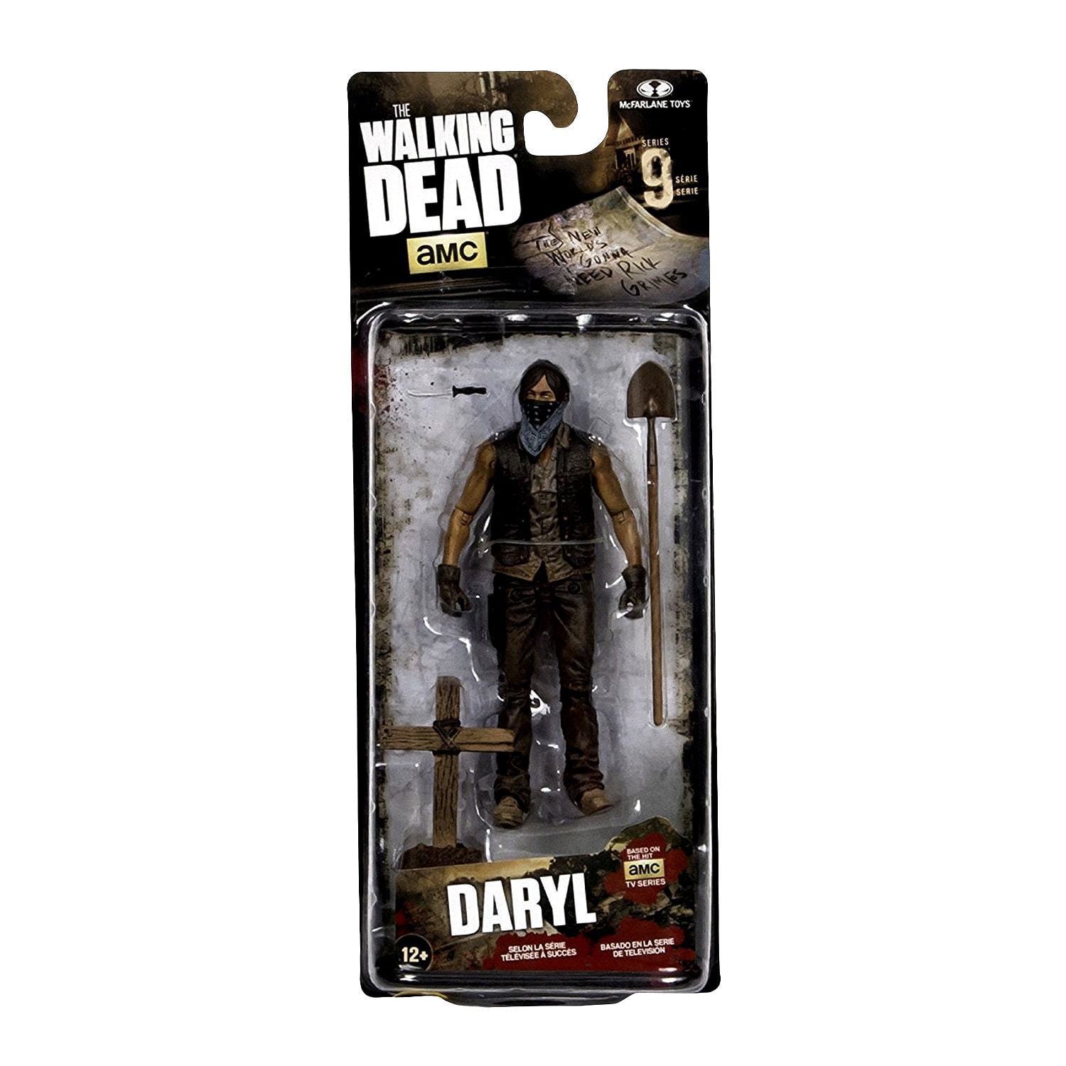 The Walking Dead Grave Digger Daryl Dixon Action Figure Dirt Version Series 9