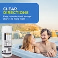 thumbnail image 4 of FROG TArget Total Alkalinity Increaser for Hot Tub & Swim Spa Water - 2 lb Bottle with TruDose Measuring Cap for Easy Maintenance & Balancing - 1 Pack, 4 of 8