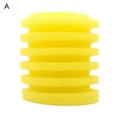 thumbnail image 2 of opvise Filter Sponge Thicker Strong Adsorption Force Universal Round Yellow Aquarium Filter Foam A, 2 of 8