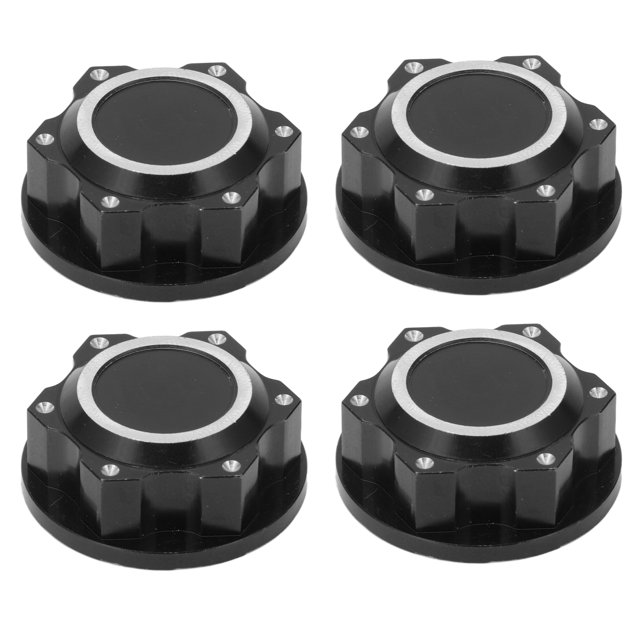 Tuercas de rueda hexagonales para coche ARRMA 1:5 Kraton 8s RC, base de aleación de aluminio, antideslizante, a prueba de polvo, 4 Uds.