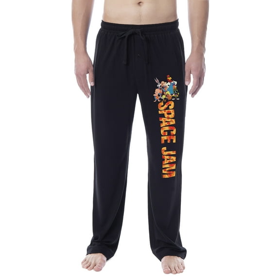 Looney Tunes Mens' Classic Space Jam Tune Squad Movie Sleep Pajama Pants