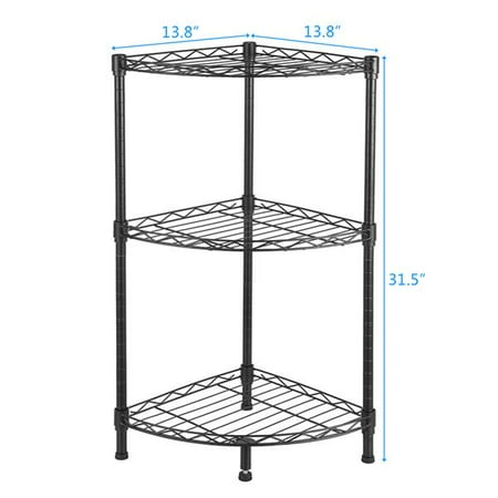 

Tookss 3-Tier Corner Wire Shelving
