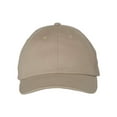 thumbnail image 1 of Brushed Twill Cap, Adjustable, Khaki, 1 of 1