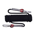 thumbnail image 4 of Climbing Rope, Emergency Escape Rope Black High Strength Inner Core  for Mountaineering, 4 of 8