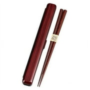 Ya Tatsumi HAKOYA 23.0 Chopstick Case Set - Zelkova Wood Grain (S-4669)
