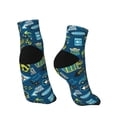 thumbnail image 4 of Bingfone Machinery Road Construction Design Patterned Men'S Women'S Casual Cotton Socks, 4 of 9