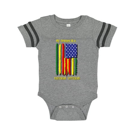 

Inktastic My Granpa is a Vietnam Veteran Gift Baby Boy or Baby Girl Bodysuit
