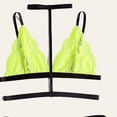 thumbnail image 7 of Levmjia Women's Lingerie Set Lace Deep V Push Up Bra and Thong Set Adjustable Straps for Valentine Honeymoon Comfortable and Breathable for Everyday Wear, 7 of 7