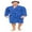 Blue, variant on SKYLINEWEARS Men’s Robe Terry Cotton Bathrobe Shawl Collar Shower Bath Robes Kimono Sweat Steaming Clothes