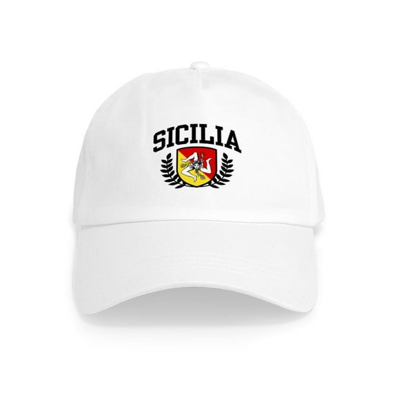 CafePress - Sicilia Cap - Adjustable 100% Brushed Unisex Casual Cotton Baseball Cap, Beige, 1