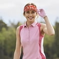 thumbnail image 4 of Kdxio Tomatoes Print Sun Visor Hat Golf Visor Adjustable Velcro Outdoor Sports Cap for Men Women, 4 of 7