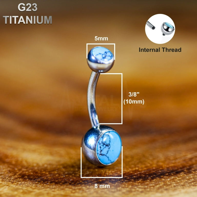 G23 titanium cheap belly ring