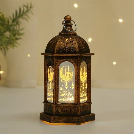

Led Hexagonal Pedent Lights Eid Mubarak Muslim Islamic Party Home Decoration Ramadan Lights