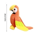 thumbnail image 2 of 1 Pce de Jouet Perroquet Jouet Animal Mini Statue Perroquet Adapté aux Enfants et Filles, 2 of 3