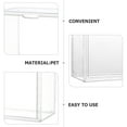 thumbnail image 2 of OULII Clear Display Box with Magnetic Closure for Shoes and Figures 1 Set, 2 of 8