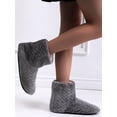 thumbnail image 5 of Woobling Womens Cosy Memory Foam Warm Bootie Slippers Furry Winter Slippers Boots, 5 of 7