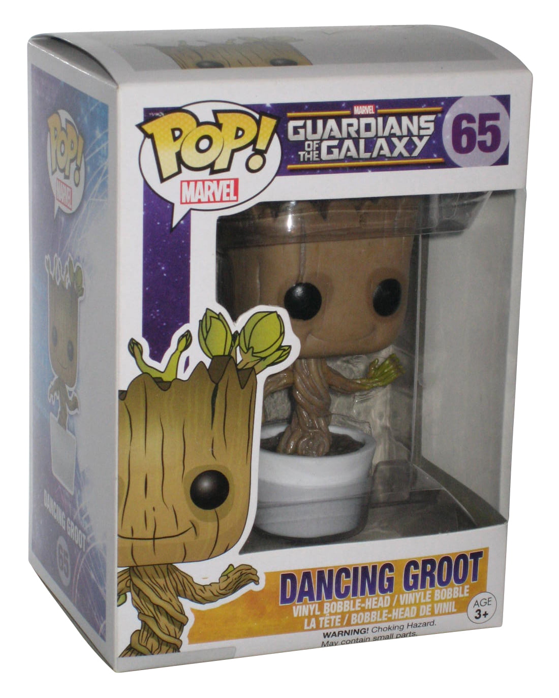 Funko Pop Vinyl Guardians of The Galaxy Vol 65 MIB Dancing Groot for sale online