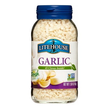 (2 Pack) Litehouse Garlic Herbs, 1.58 Oz (Best Way To Freeze Fresh Herbs)