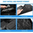 thumbnail image 4 of Nilight TPE Floor Mats for Dodge Ram Promaster 1500 2500 3500 2018 2019 2020 2021 2022 2023 2024 2025 All Weather Custom Fit Heavy Duty Floor Liners, 4 of 7