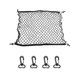 thumbnail image 4 of Speravity Red de malla para maletero de coche, maletero de carga para A4 B5 B6 B8 A6 C5 C6 A3 A5 Q3 Q5 Q7 E46 E39 E90 E36 E60 E34 E30 Ventana automotriz 70*70cm, 4 of 6