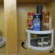 thumbnail image 2 of Innovador organizador giratorio de dos niveles para gabinetes y cocinas, solución de almacenamiento que ahorra espacio con superficie antideslizante y rotación de 360° para uso multifuncional, 2 of 7