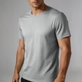 thumbnail image 5 of JTSRKL Mens Mesh Quick Dry Sport Tees Short Sleeve Crewneck Breathable Lightweight Shrits Summer Athletic Gym Running Training Casual Daily Top, 5 of 8
