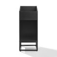 thumbnail image 1 of Crosley Furniture Enzo Petit Meuble de Rangement pour Disques, Noir, 1 of 12