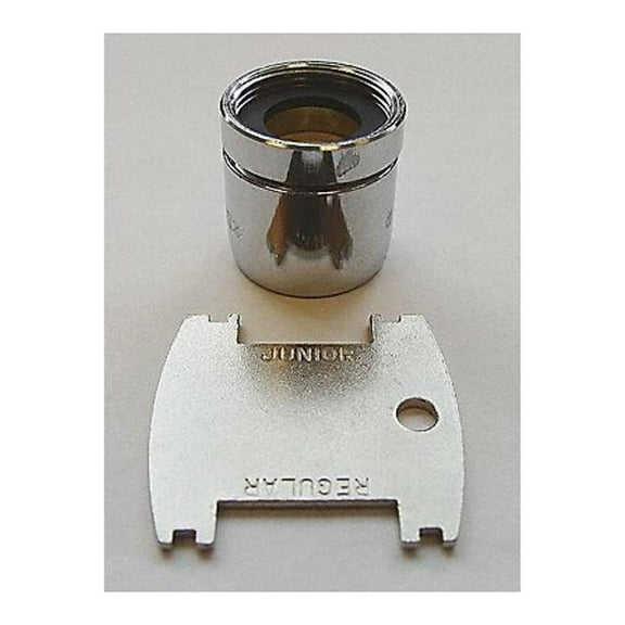 Chicago Faucet Aerated Outlet,Brass,13/16 in - 24 E3VPJKABCP