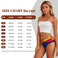 thumbnail image 4 of Women's Arizona Flag Seamless Hipster Panties Stretch printed Bikini Underwear X-Small, 4 of 6
