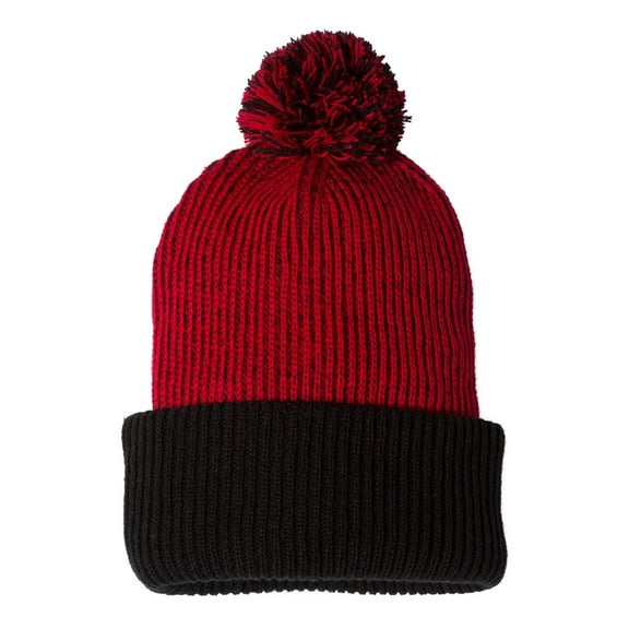 Sportsman 12 Knit Speckled Pom-Pom Beanie