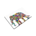 thumbnail image 3 of CADecor Abstract Elephant Non-Slip Machine Washable Bathroom Indoor/Outdoor Doormat 23.6x15.7 inches, 3 of 3