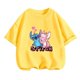 thumbnail image 3 of Camisetas para niños, ropa de Stitch, camisetas para niñas, mono de camión para niños, camisetas de manga corta de Sonic para niños, ropa de verano para niñas, 3 of 5