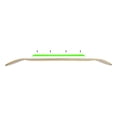 thumbnail image 4 of Green Skateboard Rails Old School Plastic with Mounting Screws by Black Diamond, 4 of 4