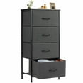 thumbnail image 6 of GVN Dresser, Chest of Drawers,4 Drawers Dresser, Chest of Drawers with Metal Frame and Wood Top, Gray, 6 of 7