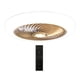 thumbnail image 2 of Luces de techo con ventiladores Candelabro Función de sincronización Luces LED Luces colgantes Ventilador de techo Lámpara de ventilador para comedor, Dorado, 2 of 10
