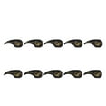 thumbnail image 1 of Acoustic Guitars Guards Plate, Guitar Pickguard Safe Protection PVC 10Pcs Drop Shape Easy Cleaning  for Instrument Gold,Silver, 1 of 7