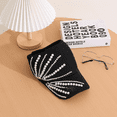 thumbnail image 2 of Sombrero de punto transpirable de moda, parasol, protector solar, que muestra la cara, pequeño sombrero de diamantes europeos y americanos que combina con todo, 2 of 6