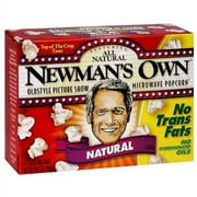 Newman's Own Natural Oldstyle Picture Show Microwave Popcorn, 10.5 oz, (Pack of 12)