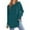 Blue, variant on EDFBUYKRS Womens Button Down Shirts Boho Floral Printed Long Sleeve Blouses Business Work Shirt Dressy Casual Loose Tops S