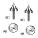 thumbnail image 3 of 4Pcs Speaker Spikes M6 HiFi Isolation Spikes Stand Foot Speaker Resonance Feet Spikes for Amplifier, 3 of 5