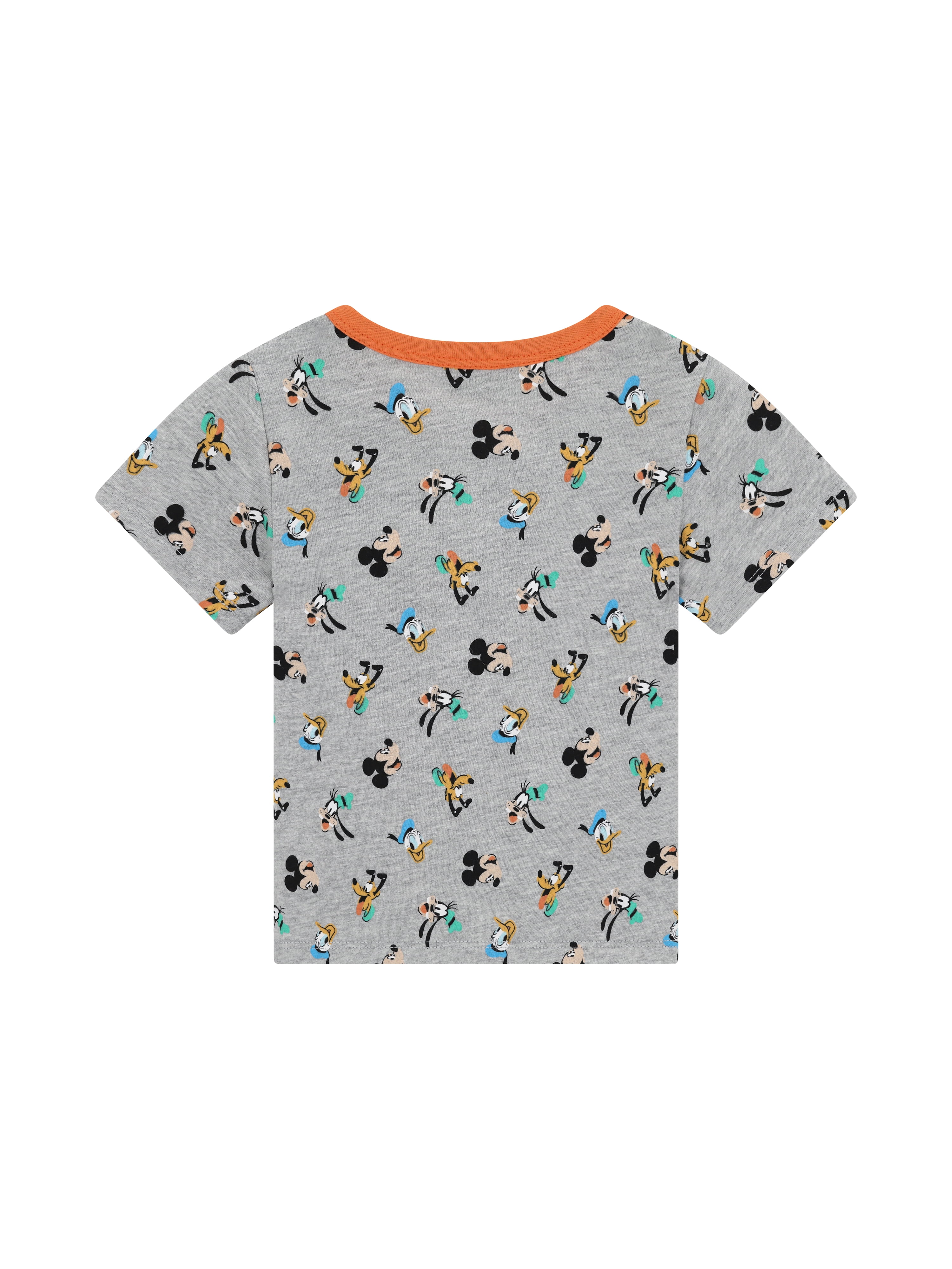 Disney Mickey Mouse Baby Boy 2 piece Shortall Set, Sizes 0/3 Months-24 Months