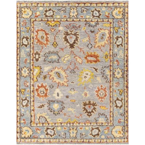 BoutiqueRugs Suisun Traditional Area Rug - Brick Red, Cream, Dark Brown - 2' x 3'