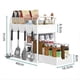 thumbnail image 3 of Estante de Cocina Multifuncional, Estante Extraíble para , Estante de Almacenamiento de Gabinete de Doble Capa, Color, 3 of 6