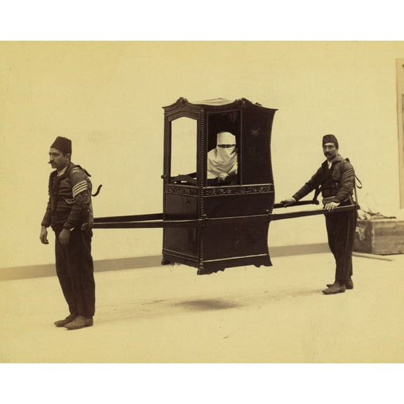 Print: Turkish Sedan Chair