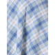 thumbnail image 5 of Falda A Línea de Mujer INSPIRE CHIC con Cintura Elástica, Largo a la Rodilla, S Azul Beige, 5 of 6