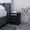 Black, variant on Light Gray Nightstand for Bedroom / Ergonomic Design for Comfort