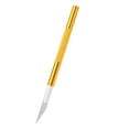thumbnail image 3 of Cuchillo Para Tallar Arte, Hoja De Bisturí De Acero Inoxidable Dorado, Herramienta De Carpintería, 3 of 7