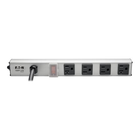 Tripp Lite 4-Outlet Power Strip, 120V, 15A, 15 Feet Cord, 5-20P, 12.00" (PS120420)