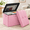 Pink-17"D x 13"W x 13"H, variant on Beige 43"D x 15"W x 15"H Waterproof Storage Ottoman Bench with Lock